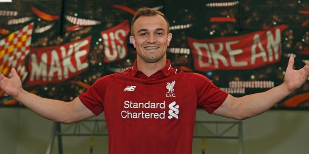 Liverpool Kontrak Xherdan Shaqiri 5 Tahun